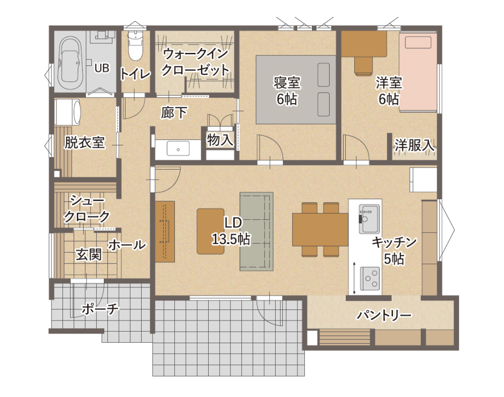 体感棟_平面図