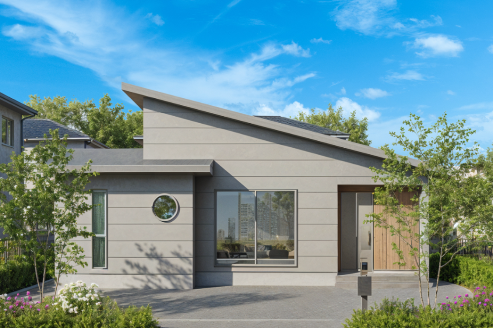 「家族の時間を育むワンフロアの家」