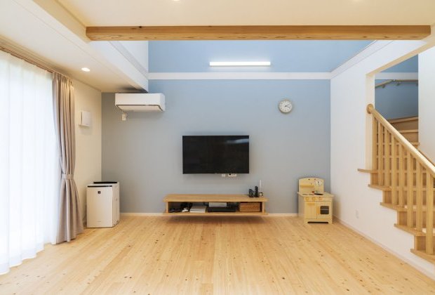 家族の笑顔が増える部分二階の家